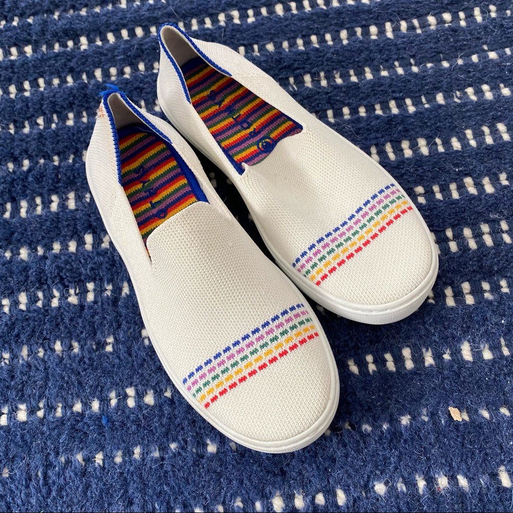 Rothy’s Kids Rainbow Sneaker, Sz. 3